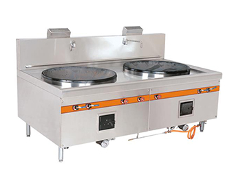 雙頭燃油燃氣炒爐